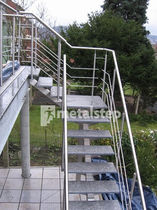 exterior quarter turn staircase SCALA  metalstep