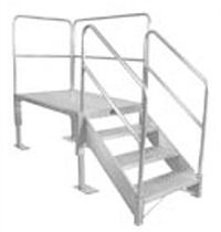 exterior straight staircase OSHA REDD TEAM