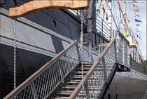 exterior straight staircase for commercial buildings  TDS Midlands