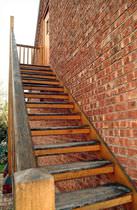 exterior straight staircase  Pear Stairs