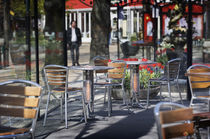 exterior table with integrated heater VIREOO - PROFESSIONAL MENSA HEATING ApS