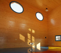 exterior wood strip cladding  ARCH. LEGNO