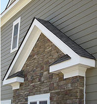 facade edge trim in aluminium TRUEXTERIOR&reg; Boral Roofing LLC