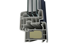 fiberglass double glazed casement window (Energy Star certified) ZENDOW#NEO Deceuninck