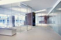 fire proof glass removable partition (with aluminium profiles)  Gemino