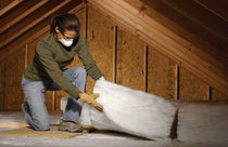 fire-resistant semi-rigid glass wool insulation panel UNFACED BATTS AND ROLLS Jhons Manville