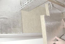 fire-resistant semi-rigid rock wool insulation panel ACOUSTIMASS Rockfon