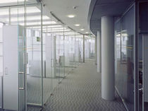 fixing system for glass sliding door PERLAN 140 GEZE