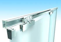 fixing system for glass sliding door SOFTSTOP GEZE