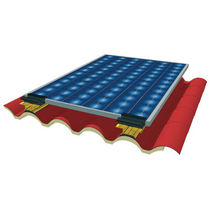 fixing system for photovoltaic laminate (for roofing) ISOCOPPO FV Alubel