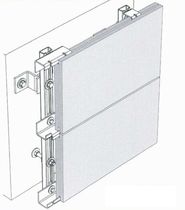fixing system for ventilated facade PLATES ADERMA