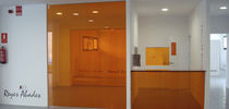 flat safety glass panel (laminated and coloured) LAMIDUR&reg; CRISTAL PONTEVEDRESA