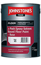 floor paint (European Eco-label) TWO PACK EPOXY SOLVENT BASED Johnstone's / PPG Archiectural Coatings 