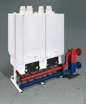 floor standing condensing gas boiler GB 162 CASCADE  Buderus