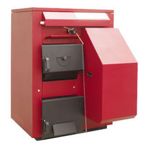 floor standing oil-wood multi-fuel boiler CL COMBI C.T.P. srl - CT Pasqualicchio