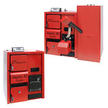 floor standing wood burning boiler (logs, pellets) ASPIROCOMBI C.T.P. srl - CT Pasqualicchio