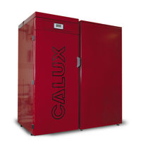 floor standing wood pellet boiler SINTESI 20 KW Calux Srl