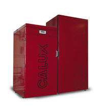 floor standing wood pellet boiler SINTESI 15 KW Calux Srl
