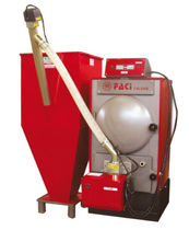 floor standing wood pellet boiler with pellet storage CBS FACI di Matricciani Vincenzo sas