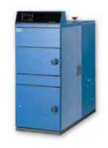 floor standing wood pellet boiler  BDR Thermea 