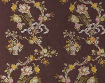 flower lampas fabric MARIE ANTOINETTE  VEREL DE BELVAL
