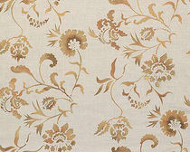 flower linen fabric EDEN Nomi Fabrics