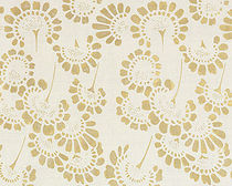 flower linen fabric MARGUERITE Nomi Fabrics