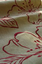 flower linen fabric AVIGNON Olivier Th&eacute;venon Selection