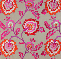 flower linen fabric SAMIRA  MANUEL CANOVAS
