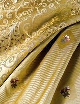 flower silk fabric VILLA PAMPHILI SURCANAPE
