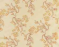 flower silk fabric BLOSSOMS Nomi Fabrics