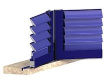 folding aluminium shutter BRISA ALUMAFEL
