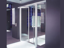 folding automatic door for commercial buildings SLIMDRIVE SF GEZE