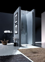 folding shower screen for niche shower NUBIAN Bianchi & Fontana