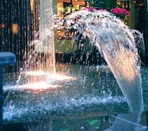fountain for public spaces FAN  Crystal Fountains