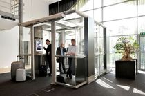 free-standing smoking cabin SMOKE 'N GO - DOUBLE PLAZA PLYMOVENT