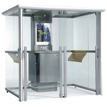 free-standing smoking cabin SMOKING CABINS PLYMOVENT