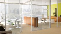freestanding glass removable partition WATS by Ambostudio archiutti