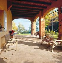 full body porcelain stoneware tile for exterior floors EXTERNAL : BEIGE ARIANA CERAMICA ITALIANA