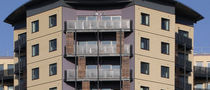 galvanized steel balcony by Cartwright Pickard Hubbard