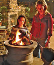 garden hearth PATIO CAMPFIRE QUADRA-FIRE