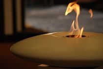 garden open central fireplace UFO by Ora-&Iuml;to Climart