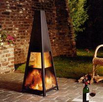 garden open central fireplace AR 006 BLOCH DESIGN