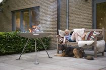 garden open central fireplace LOTUS by Roderick Vos TULP firemakers