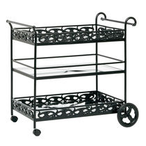 garden trolley table DAY LILY II BROWN JORDAN