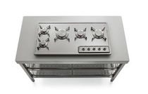 gas range cooker A 498/5G ALPES-INOX