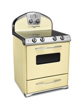 gas range cooker 1954 BUTTERCUP YELLOW Elmira Stove Works