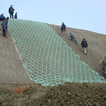 geocomposite for steep slope stabilisation ALVEOTER&reg; AFITEX