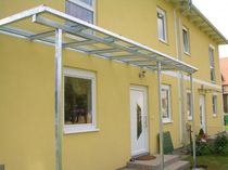glass canopy for doors and windows  Kollegger Metallbau GmbH