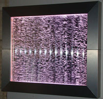 glass decorative wall panel MUR DE BULLES irisal mur d'eau